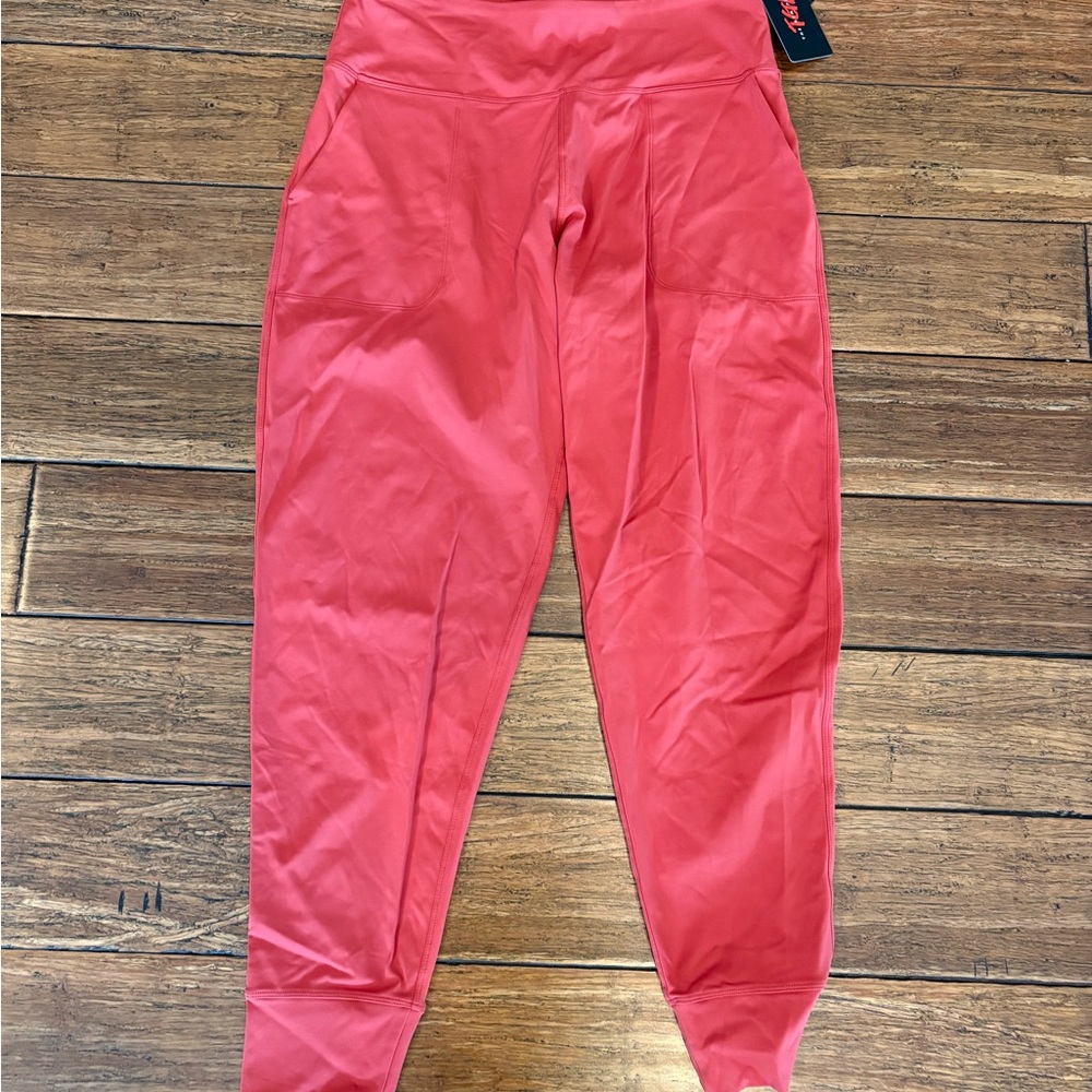 Women's Coral High-Waist Jogger Pants